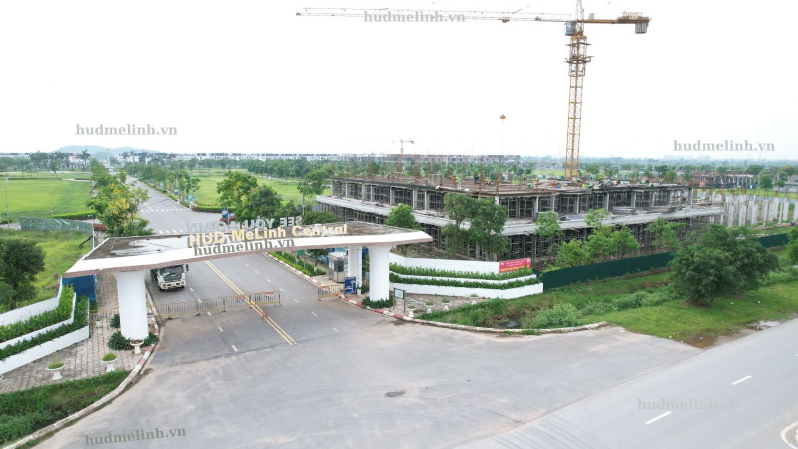 Tiến độ xây dựng  CT5 HUD Mê Linh